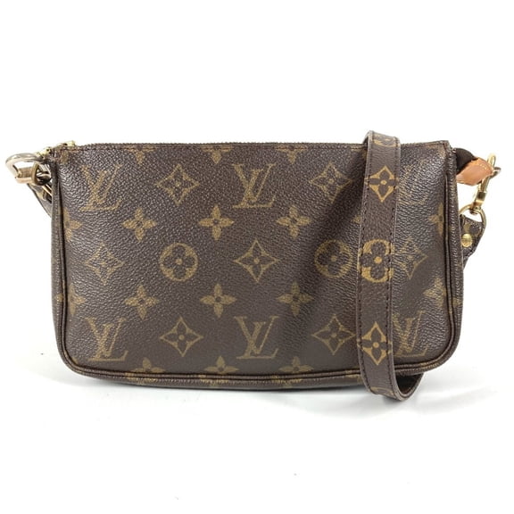 Pre-Owned LOUIS VUITTON M51980 Monogram Pochette Accessoires, Crossbody Shoulder Bag, Accessory...