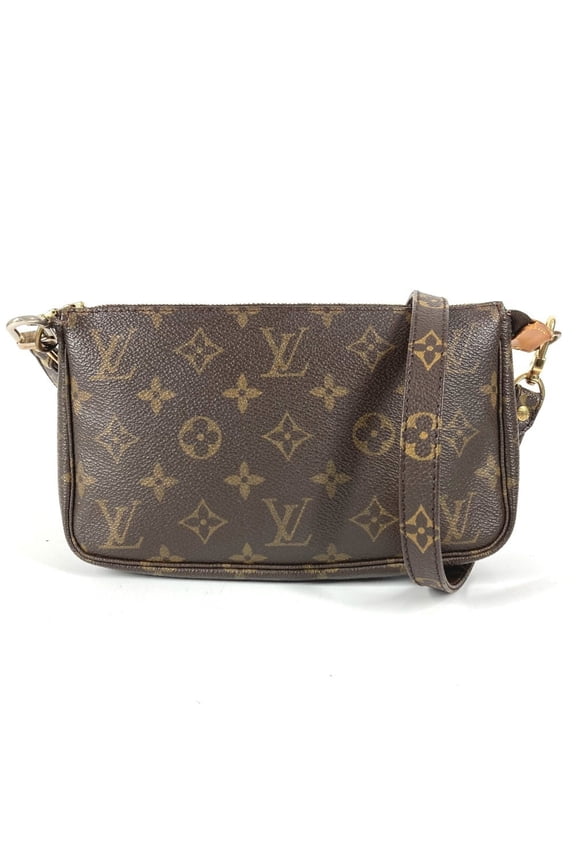Pre-Owned LOUIS VUITTON M51980 Monogram Pochette Accessoires, Crossbody Shoulder Bag, Accessory...