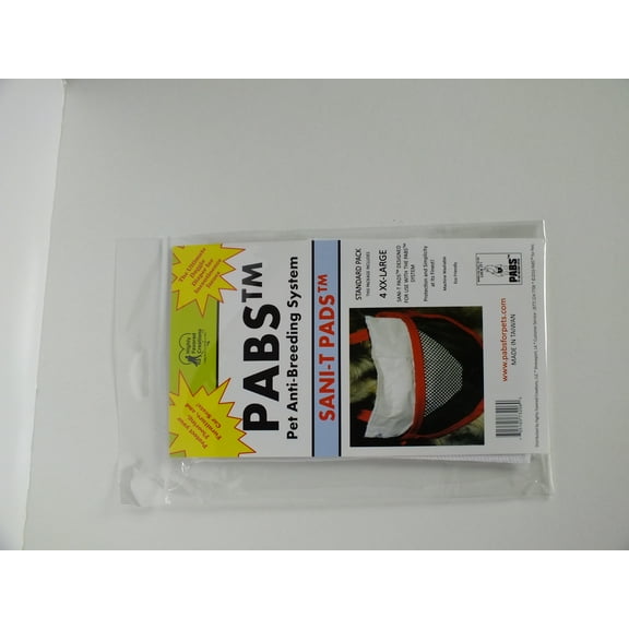 4 Pack Sani-T Pad (XX-Large)