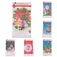 thumbnail image 2 of Christmas Tablecloth Plastic - Disposable Christmas Table Cloth for Christmas Party Table Decorations - Indoor Outdoor Home Kitchen Table Cover - Rectangle  43 x 72Inch, 2 of 6