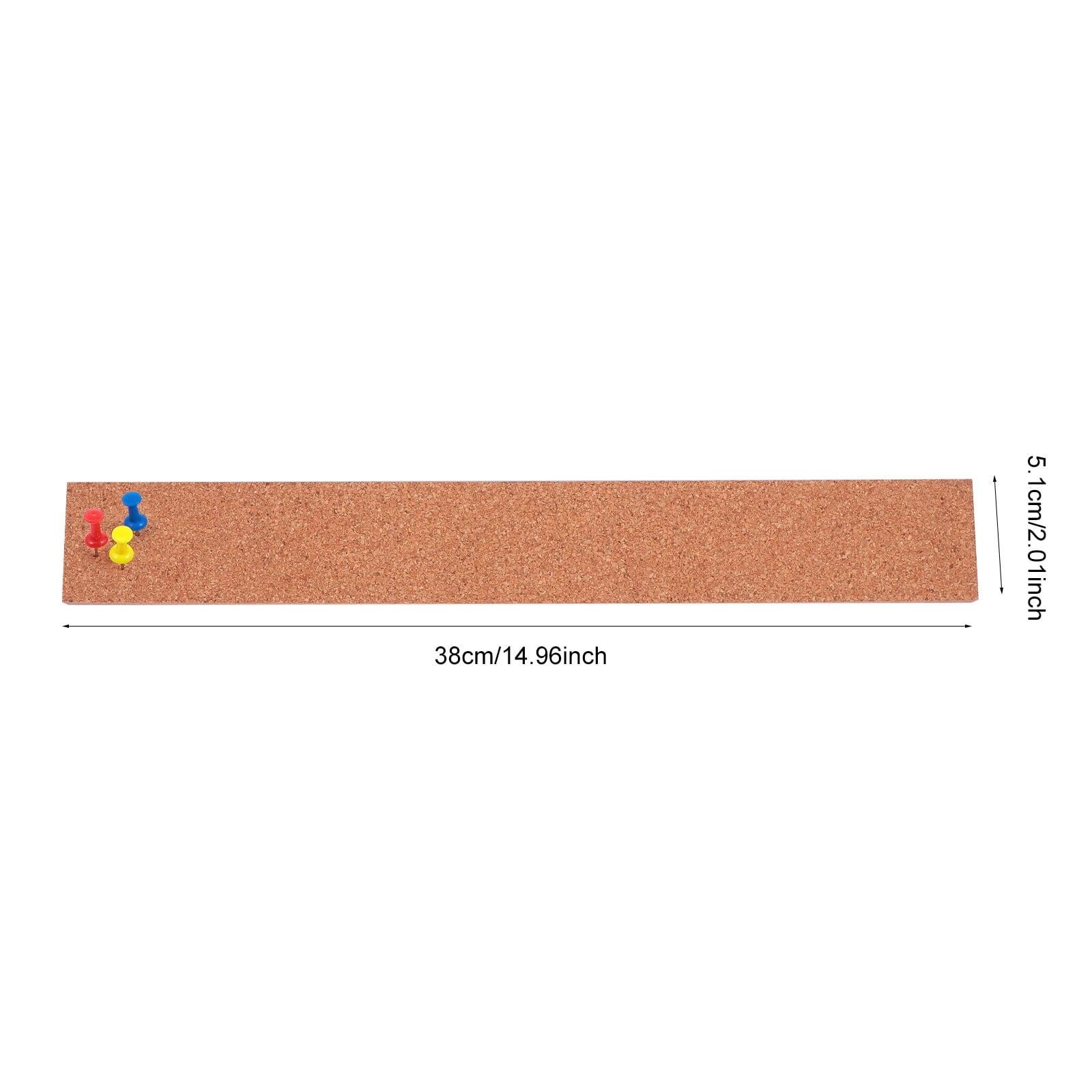 Strips Cork Board Bulletin Frameless Strip Bar Bars Self Adhesive Message Pin Announcement Memo