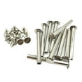 thumbnail image 4 of Abbracc Screws,10 Sets Buttons Assorted Screwing Fasteners - 10x30mm, 4 of 8
