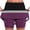 Purple, variant on SEMPAI Womens Skorts with Pockets Belly Control Plus Size Skorts Women High Waist Athletic Sports Pants Skirt Casual Shorts