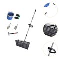 thumbnail image 6 of oshhni Sand Rake Beach Sifter Heavy Duty Multifunctional Large Premium Convenient Extendable Handle with Multi Small Tool Deep Spade black, 6 of 9