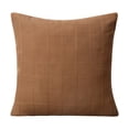 thumbnail image 2 of Funda de cojín estilo lino | Funda de almohada bohemia a cuadros para sofá y cama | Funda de cojín decorativa | Protector de almohada cuadrado de poliéster de 45x45 cm, 2 of 6
