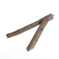 thumbnail image 6 of LAIQIEN Bird Toy Natural Wood Stand Perch for Cockatiel Conure Parakeet, 6 of 9