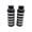 Black, variant on Yihuala Antislip Bicycles Pegs for Mountain Bikes Cycling Bikes Footpegs Accessory Bicycles Foot Peg Metal Cycling Stunt Pegs