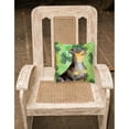 thumbnail image 2 of Carolines Treasures BB9898PW1818 Miniature Pinscher 2 St Patricks Fabric Decorative Pillow  18H x18W multicolor, 2 of 2