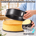 4, 7, 9 Inch Round Springform Cake Pan and Baking Supplies Kit ...