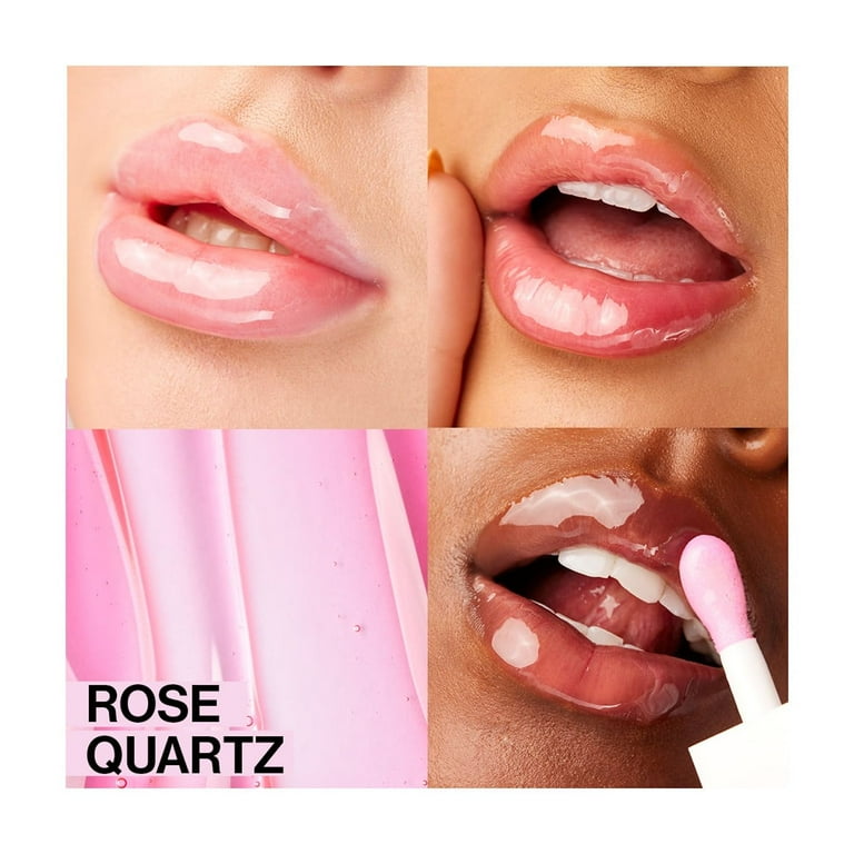 Wet n Wild Lip Oil, Non-Sticky Lip Gloss, Rose Quartz, 0.15 Wet n Wild Lip Oil, Non-Sticky Lip Gloss, Rose Quartz, 0.15