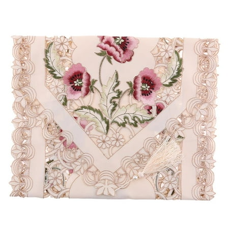 

Modern Embroidered Running Table In Flower Nappa Running Table Cloth Table Cloth 10cm 40cmx150cm
