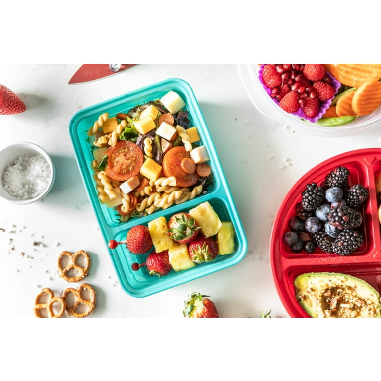 Meal Prep 2 Compartments Snack, 10-Piece Set - GoodCook