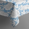 thumbnail image 5 of Pioneer Flower Floral Print Pattern Square Tablecloth,Waterproof Square Table Cover,Wipeable Spillproof Washable Table Cover for Home Kitchen Party Decor 42"X42"(107x107cm), 5 of 6