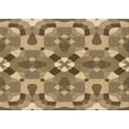 thumbnail image 1 of Ahgly Company Machine Washable Indoor Rectangle Transitional Red Brown Area Rugs, 2' x 5', 1 of 7