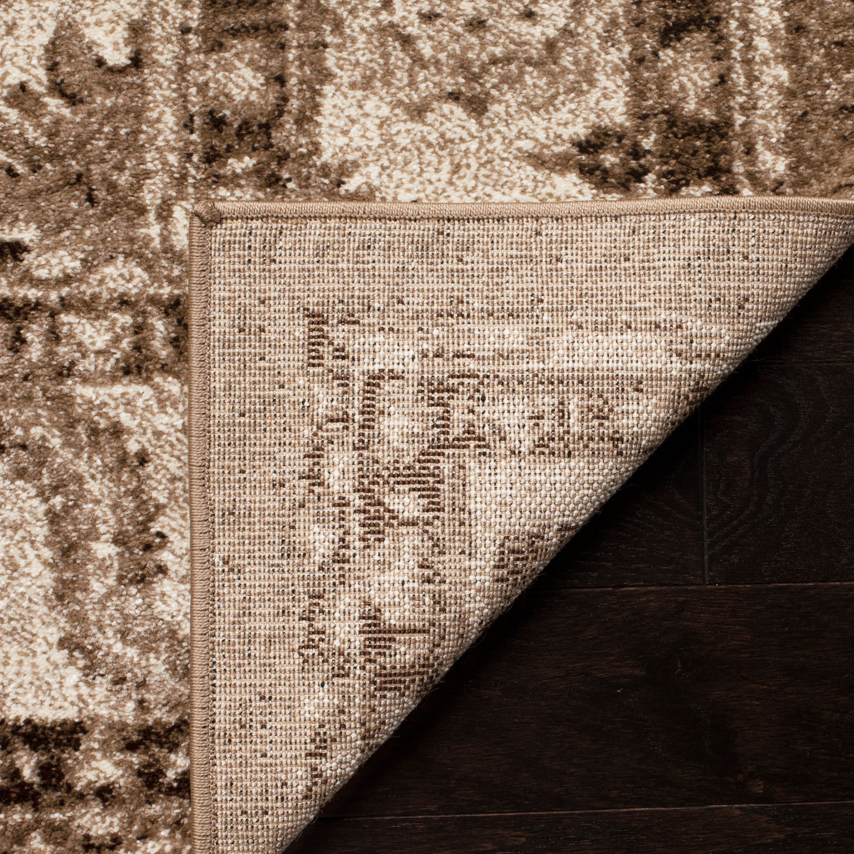 SAFAVIEH Vintage Hamadan Pema Traditional Area Rug, Taupe, 9' x 12'