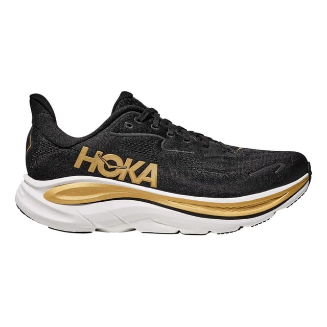 Tenis Hoka Hombre Caballero Clifton 10 Gold Negro Running negro 9 MX