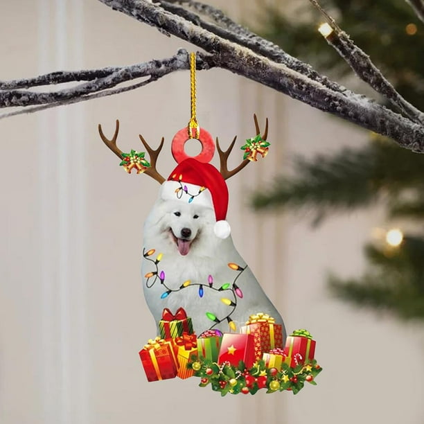 Samoyed christmas ornament 2025