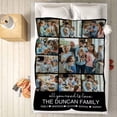 thumbnail image 4 of AISENIN Personalized Pictures Throw Blanket for Family Friends Pets Custom Blankets with Photo Collages for Bedroom Office Travel Christmas Birthday Gifts, 4 of 5