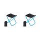thumbnail image 3 of Wosthever Tela duradera y silla plegable para exteriores de amplia aplicación para acampar y caminar plegable portátil Type1 NO1, 3 of 6