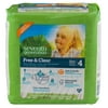 Seventh Generation Free & Clear Baby Diapers Stage 4 - Pack of 4