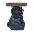 thumbnail image 2 of Hi-Line Gift Ltd. Bear Statue Plant Stand w/Solar Light, 2 of 5