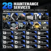 Topdon AD800BT Wireless OBD2 Scanner - 28+ Service Resets, Lifetime Updates, Full System Diagnostic Tool for Cars, Trucks & SUVs