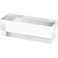 thumbnail image 1 of CiaoHER 2in Thickness Solid Acrylic Cube Display Block Clear Polished Pedestal Stand Riser Solid Base 2" x 2" x 6", 1 Pack, 1 of 6