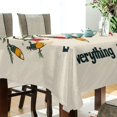 thumbnail image 5 of Yayeee Tablecloths 60" x 60" Rectangle Wrinkle Resistant Party Table Cover, Christmas Light, 5 of 8