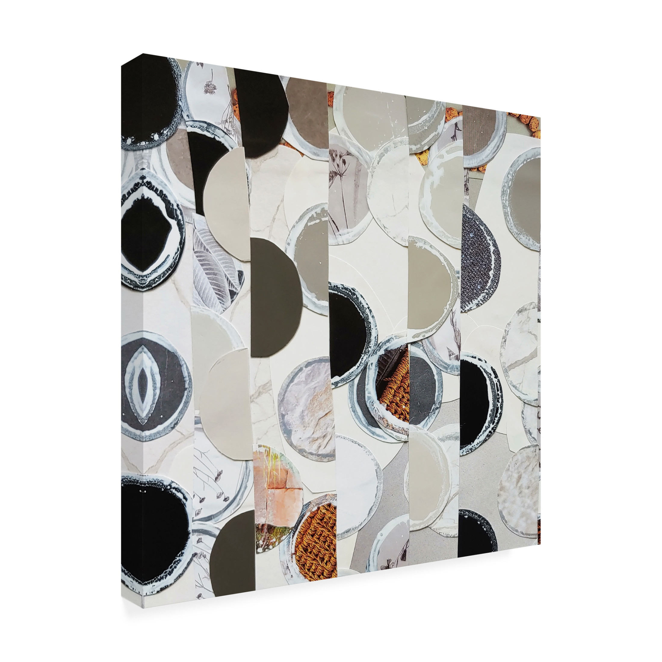 Canvas Wall Art - Coco Good 'Chocolate Gelato I' Wall Art for Living Room, Bedroom, or Office Décor by Trademark Fine Art - 14 x 14 Inches