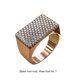 thumbnail image 5 of Anillo masculino Diseño especial Aleación Hombres Anillos Fácil almacenamiento Dedo de moda Joyería Decoración Accesorios Regalos de Ropa, zapatos y accesorios Miscelánea Oro rosa talla 7 Guardurnaity AP014665-01, 5 of 6