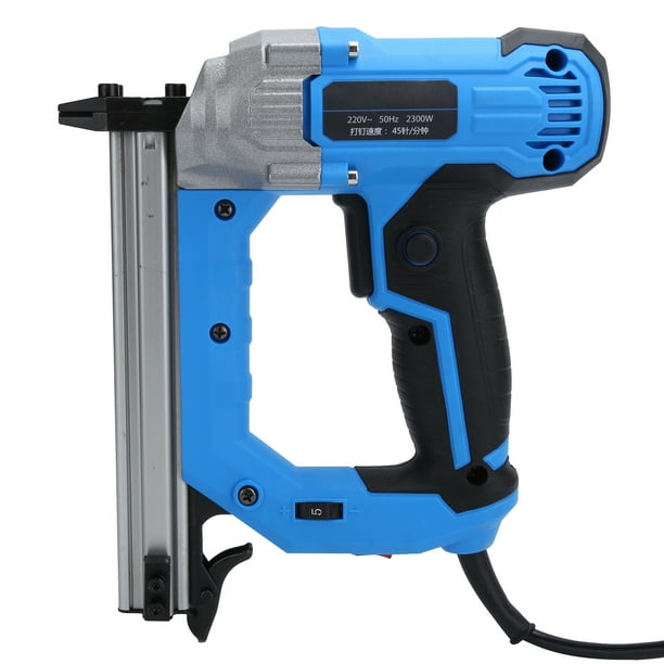 Nail Guns 2.3KW Electric Nailer Stapler Straight Nail Staple Guns Woodworking Tool CN Plug 220V