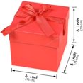 thumbnail image 3 of Cajas de regalo GP SUP, paquete de 12 unidades, 15 cm, rojas y rosas con tapa, 3 of 9
