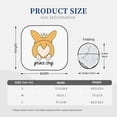 thumbnail image 2 of Kdxio Prince Corgi Dog Print 2-Piece Sun Shade Front Windshield - Foldable Car Front Window Sunshades For Most Sedans Suv Truck, 2 of 6