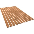 thumbnail image 4 of Ekena Millwork 94"H x 3/8"T Adjustable Wood Slat Wall Panel Kit w/ 4"W Slats, Cherry (contains 11 Slats), 4 of 7