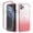 Red, variant on Feishell Gradient Clear Case for iPhone 11 Pro (5.8 inch),Dual Layer Hybrid 2-In-1 PC + TPU Transparent Anti-Scratch Shockproof Lightweight Slim Phone Case for iPhone 11 Pro,Black