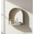 thumbnail image 5 of Mainstays Natrual 16'' arch wall shelf, 5 of 8