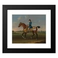 thumbnail image 2 of James Seymour 22x20 Black Modern Framed Museum Art Print Titled - A Bay Racehorse with Jockey Up (ca. 1730), 2 of 5