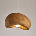 thumbnail image 5 of Arturesthome Nordic Living Room Resin Oval Ceiling Lamps Wabi-Sabi Pendant Light, 5 of 13