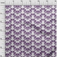 thumbnail image 3 of oneOone Georgette Viscose Purple Fabric Block Sewing Material Print Fabric By The Yard 42 Inch Wide, 3 of 6