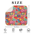 thumbnail image 4 of Pioneer Flower Floral Print Pattern Kitchen Dish Drying Mat 1 Pack, Ultra Absorbent Microfiber Drainer Mat, 16"x18", 4 of 6