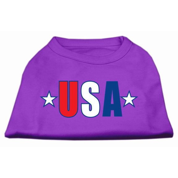Pet Dog Cat Shirt Screen Printed, "USA Star"