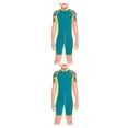 thumbnail image 3 of Soidarity Bañador de buceo SAIL para niños, traje de baño corto de una pieza para niños, pantalones de manga corta, traje de baño, trajes de neopreno Type4 NO4 Soidarity  CBP186862, 3 of 5