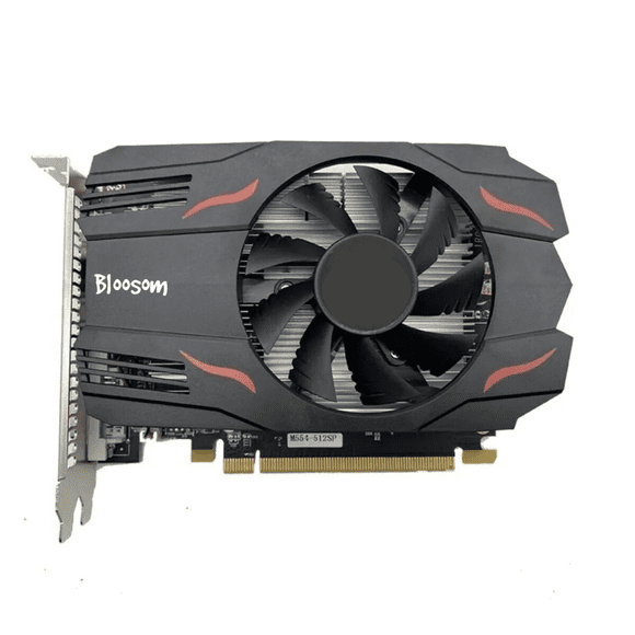 Tarjeta Gráfica Bloosom Amd 51risc Rx550 4g 512sp 128bit Gddr5 Gris