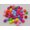 Mixed Color, variant on U8MO 200 Fluo Neon Beads Acrylic Round Beads 8mm(0.32") Rubber Tone Color Choice-Mixed Color