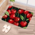 thumbnail image 5 of Cherry Polyester Non-Slip Machine Washable Office Chair Rug for Chair Rugs and Door Rug, 5 of 6