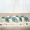thumbnail image 7 of Ambesonne Animal Throw Pillow Cover 4 Pack, Exotic Parrot Painting, 20", Pale Blue Navy Blue, 7 of 7