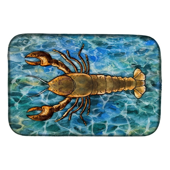 Caroline's Treasures Lobster Dish Drying Mat