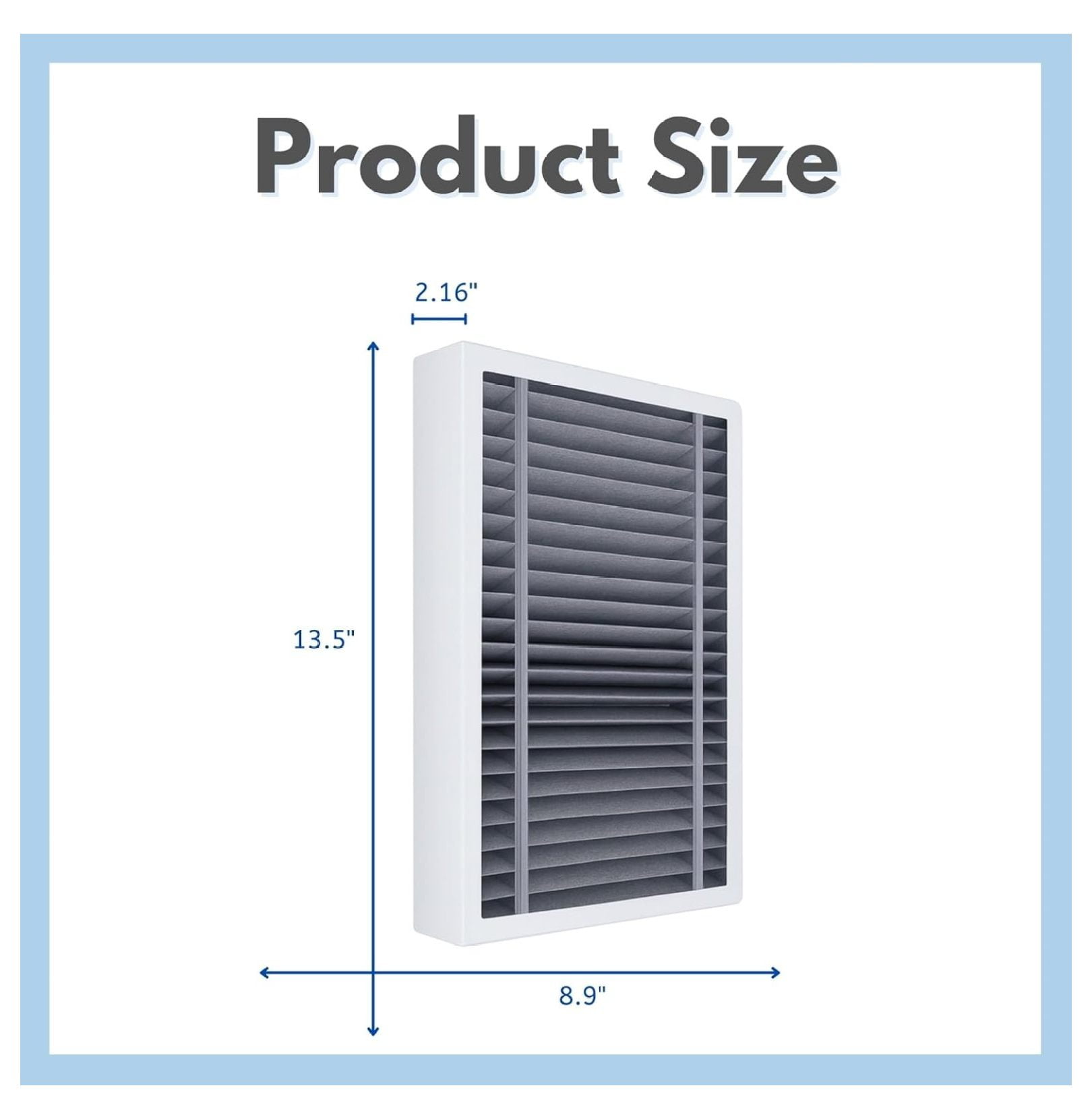 True HEPA Filter Replacement Compatible with Filtrete F2 Odor FAP-C02-F2 FAP-T03-F2. Compared to part F2 FAPF-F2-O, 3 Packs