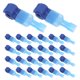 thumbnail image 1 of WASHWEPE 60Pares Conectores Rápidos En T Para Empalmes Eléctricos Con Terminales Aislados, 1 of 8