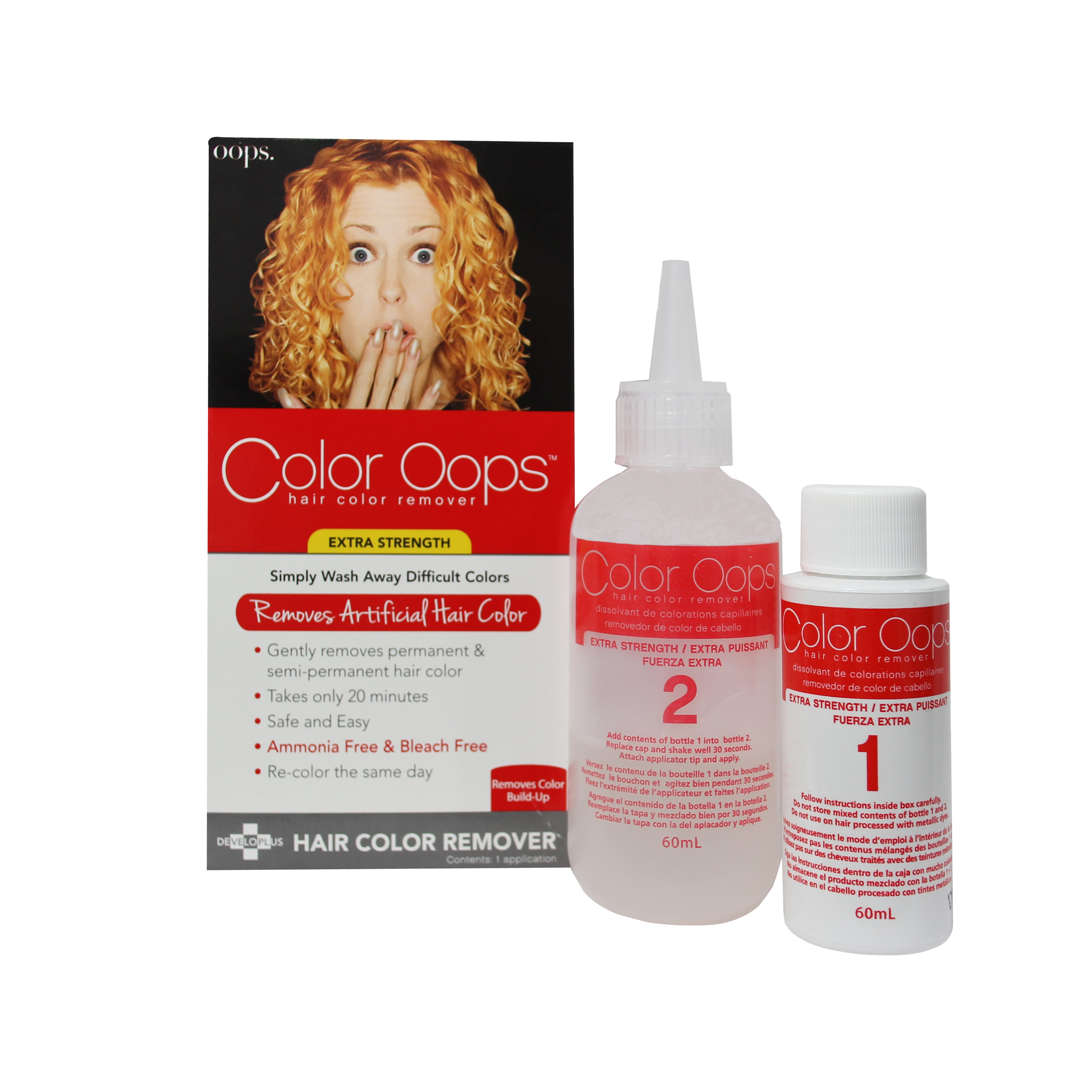 Color Oops Removes Hair Color Restores To Natural Hair Color